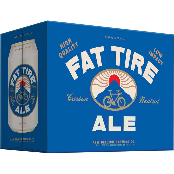 New Belgium Fat Tire 12 pack of 12 oz Can