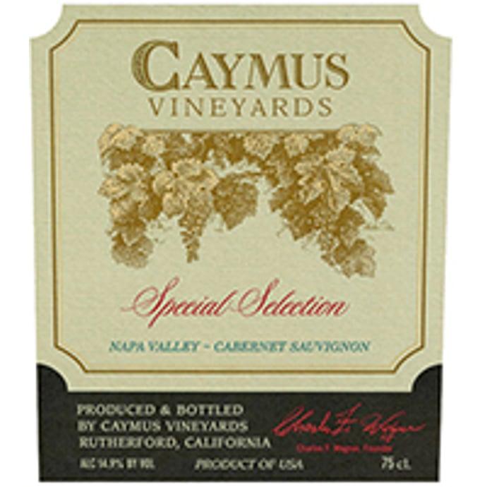 Caymus Cabernet Sauvignon Special Selection 2012