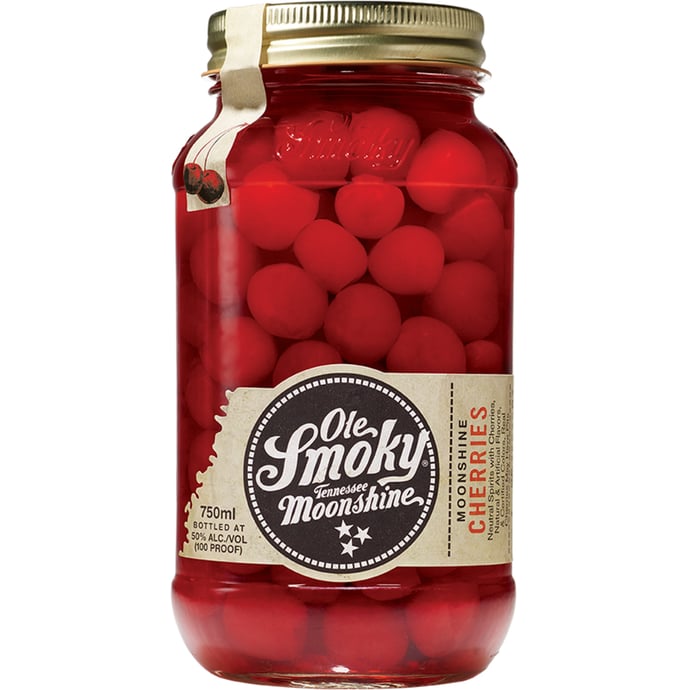 Ole Smoky Cherries in Tennessee Moonshine
