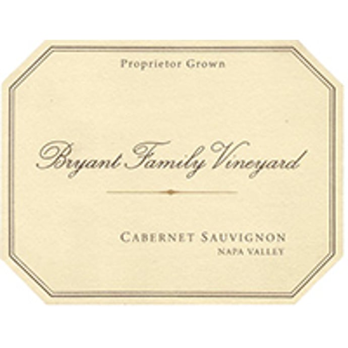 Bryant Family Cabernet Sauvignon 2012