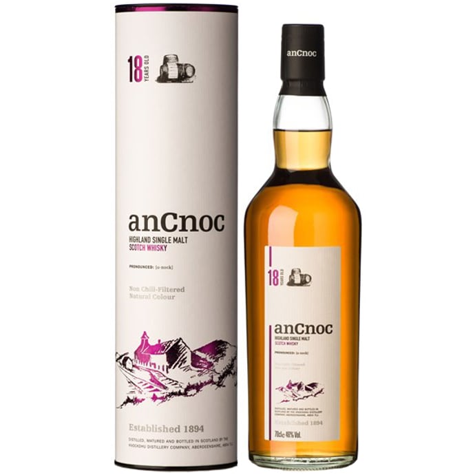 anCnoc 18 year old Highland Malt