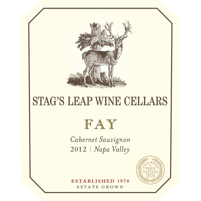 Stag's Leap Wine Cellars Cabernet Sauvignon Fay 2012