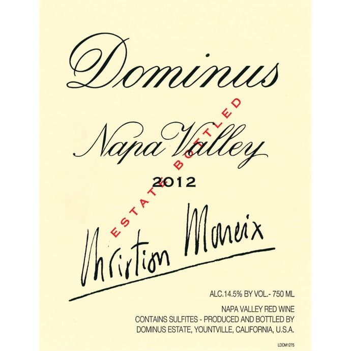 Dominus Estate Napa Valley Red 2012