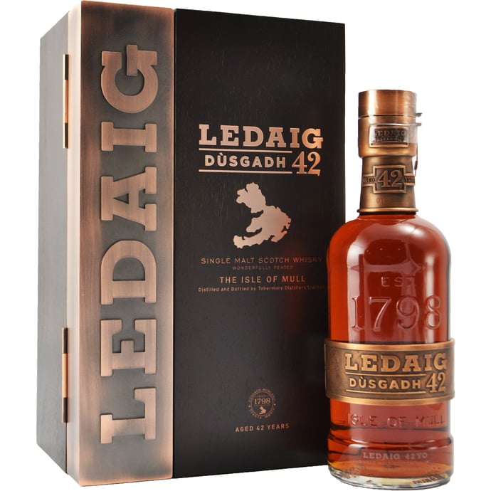 Ledaig 42 year old 'Dusgadh' Limited Release 1972