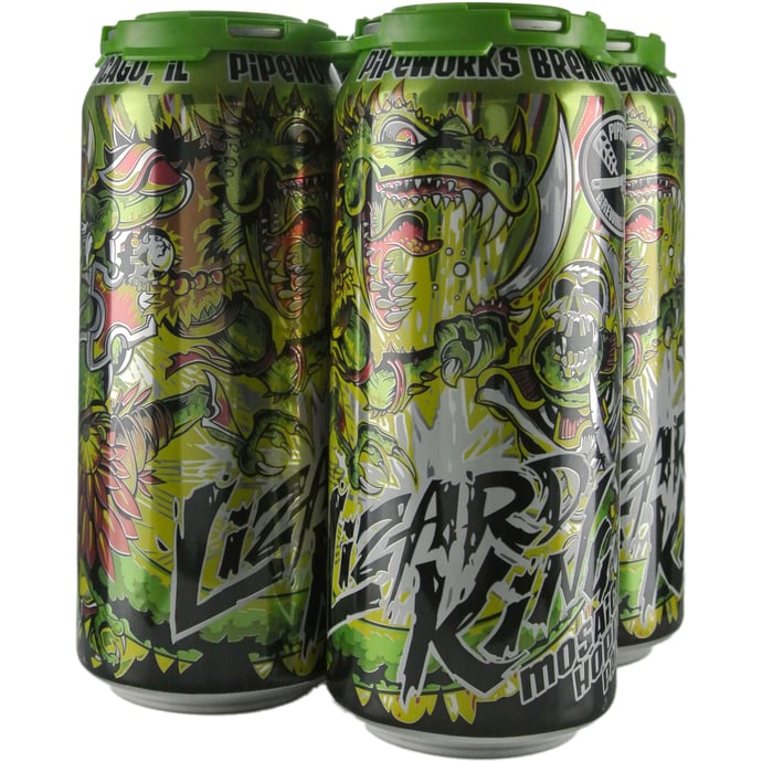Pipeworks Lizard King 4 pack of 16 oz Can