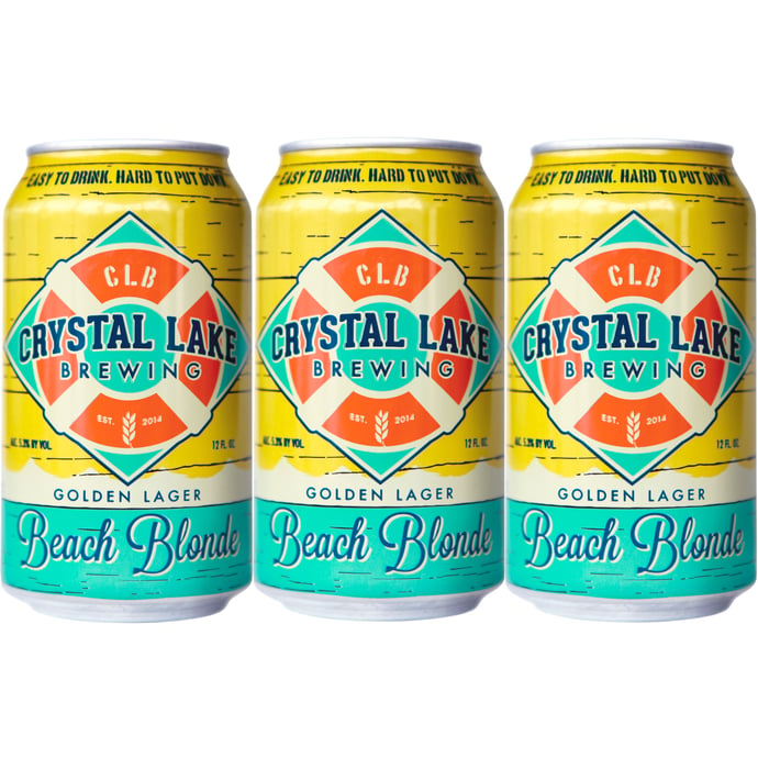 Crystal Lake Brewing Beach Blonde