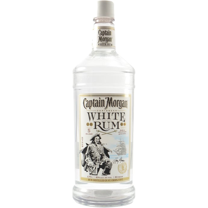 Captain Morgan White Rum PET