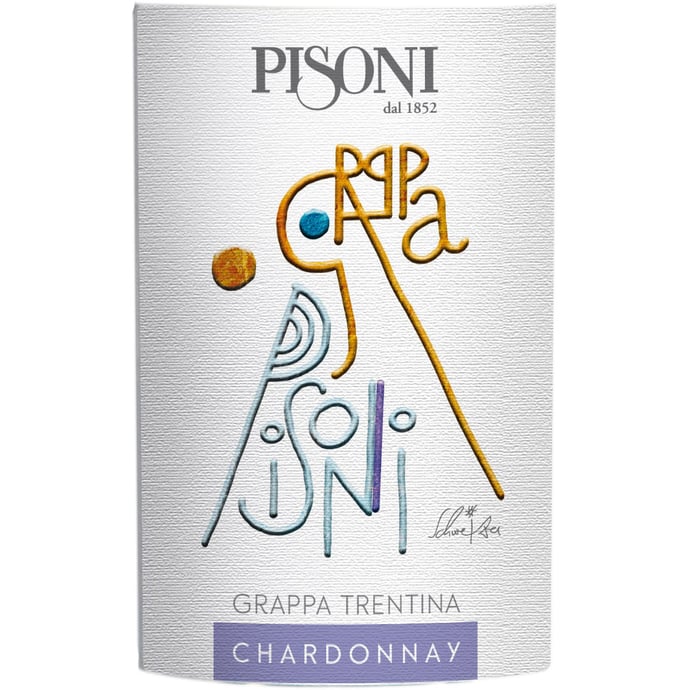 Pisoni Grappa di Chardonnay