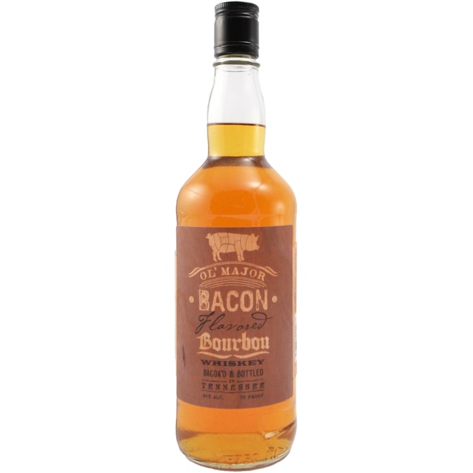 Ol' Major Bacon Flavored Bourbon