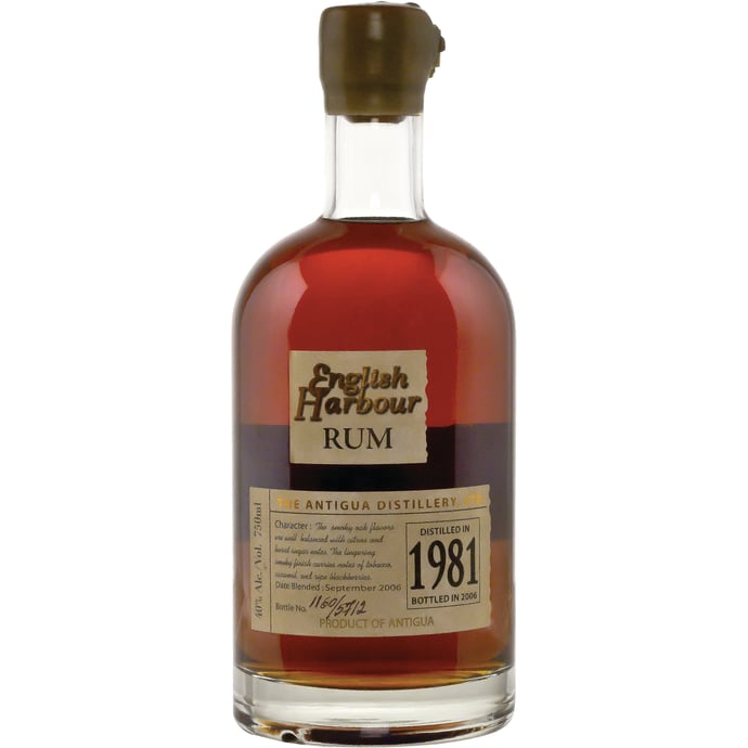 English Harbuor 25 year old Rum
