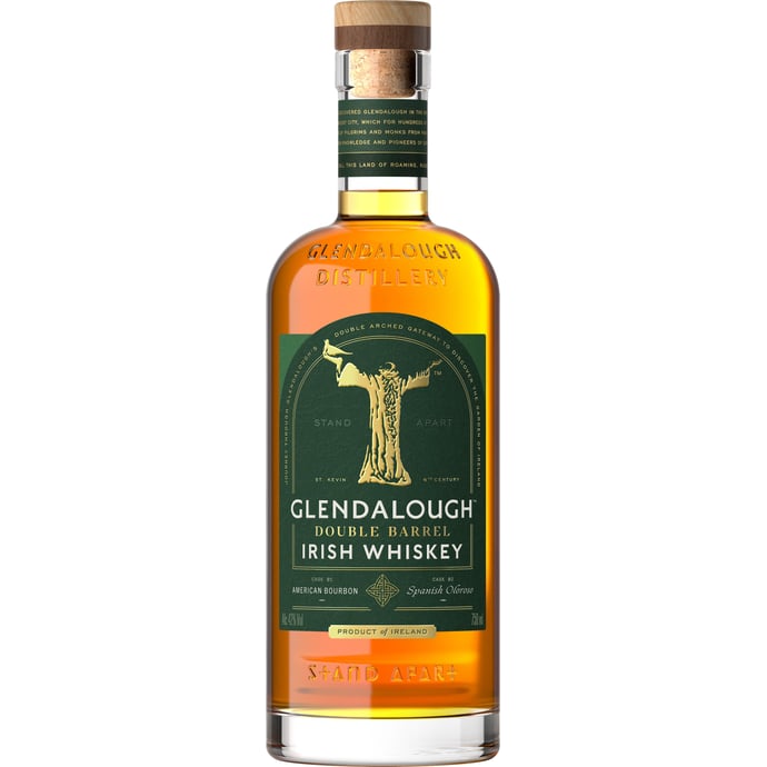 Glendalough Double Barrel Irish Single Grain Whiskey