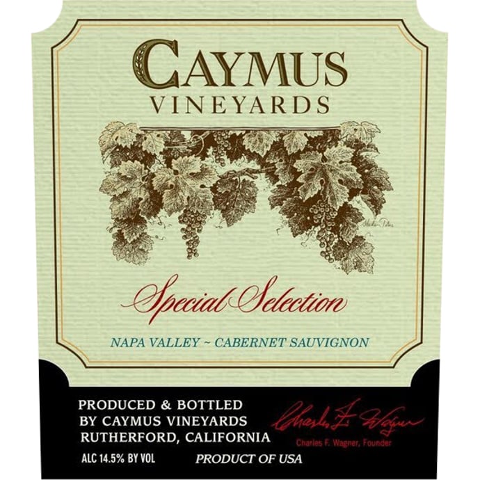 Caymus Cabernet Sauvignon Special Selection 2012