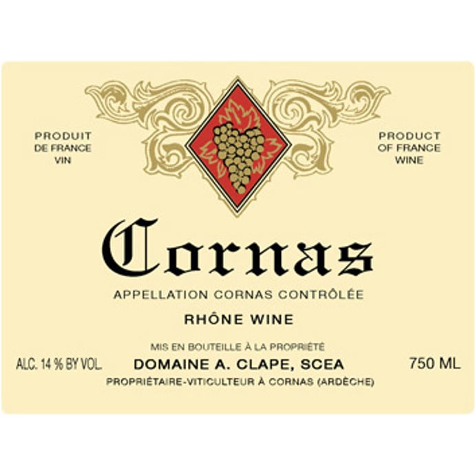 Domaine Auguste Clape Cornas 2013