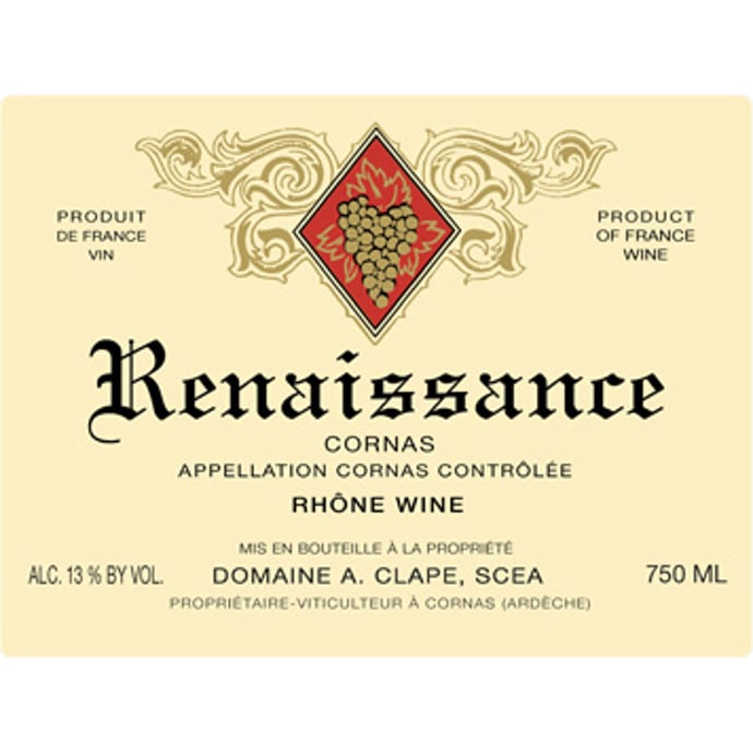 Domaine Auguste Clape Cornas Renaissance 2013