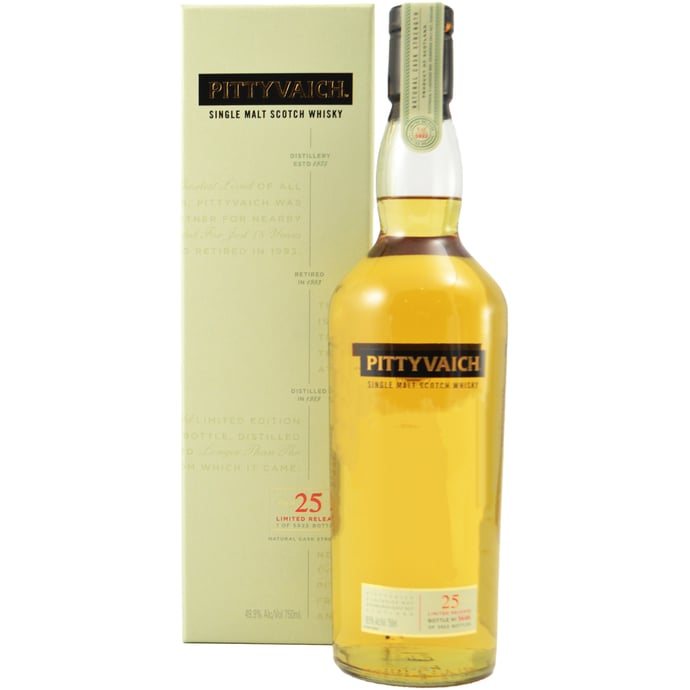 Pittyvaich 25 year old 2015 Limited Release 1989