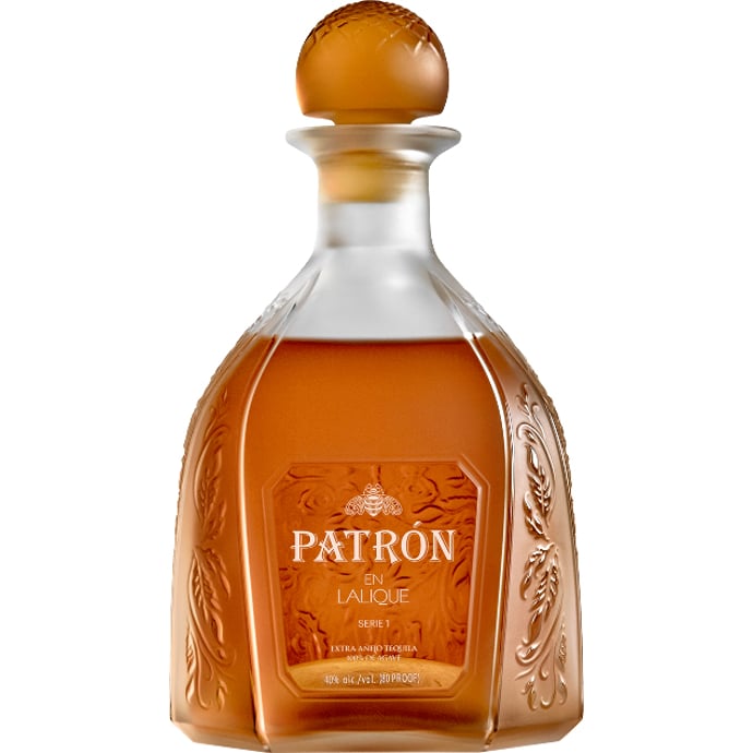 Patron en Lalique Serie Extra Anejo