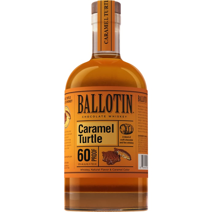 Ballotin Caramel Turtle Flavored Bourbon