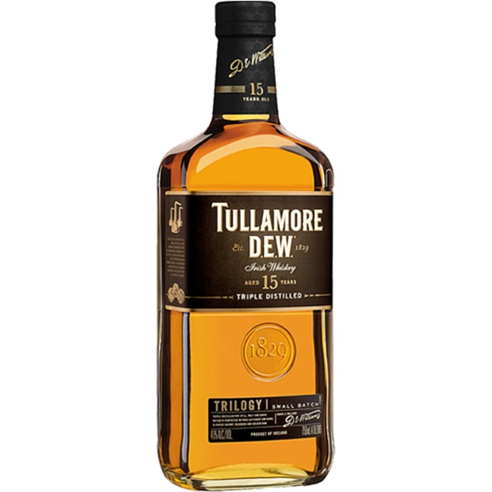 Tullamore D.E.W. 15 year old Trilogy Triple Distilled Irish Whiskey