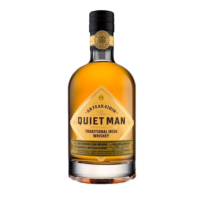 'An Fear Ciuin' The Quiet Man Traditional Irish Whiskey Bourbon Cask Matured