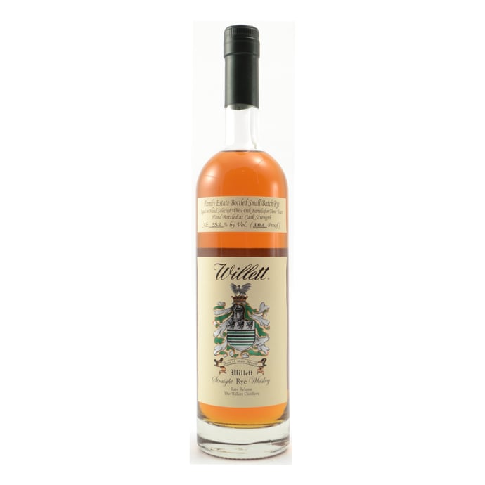 Willett Family Estate 4 year old Single Barrel Rye Willett Distilled