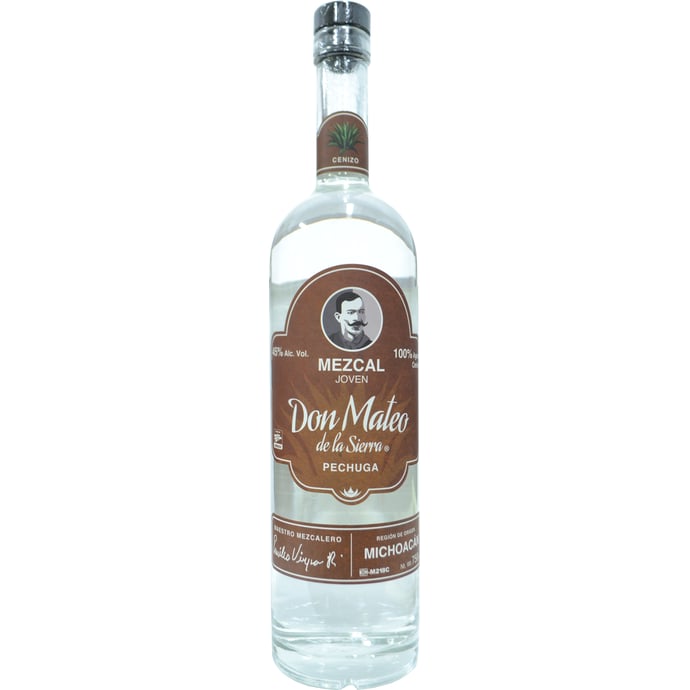 Mezcal Don Mateo de la Sierra Pechuga Mezcal from Michoacan