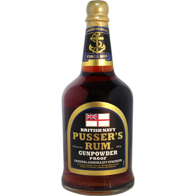 Pusser's Rum Gunpowder Proof Black Label