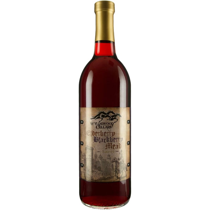 Wyldewood Elderberry Blackberry Mead