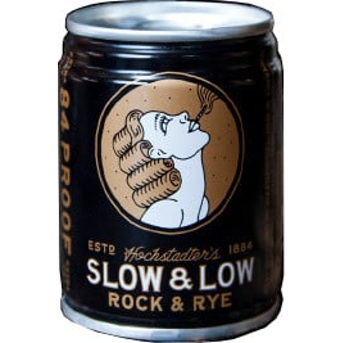 Hochstadter's Slow & Low 84 proof Rock and Rye Made With Straight Rye Whiskey