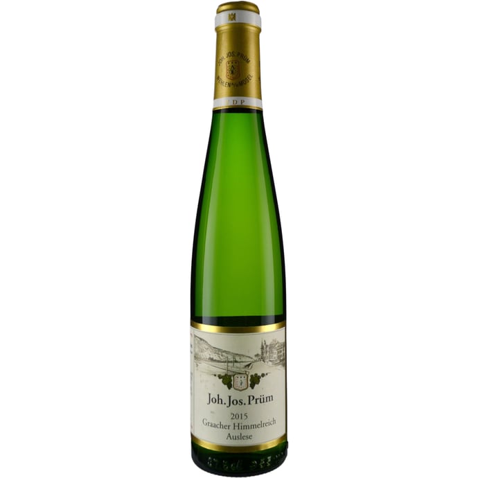 J J Prum Graacher Himmelreich Gold Cap Riesling Auslese 2015 Half Bottle