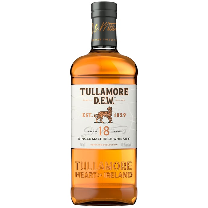 Tullamore D.E.W. 18 year old Irish Single Malt Triple Cask Finished