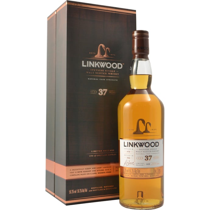 Linkwood 37 year old Natural Cask Strength Limited Edition 2016