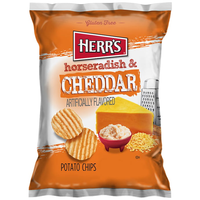 Herr's Cheddar Horseradish Chips
