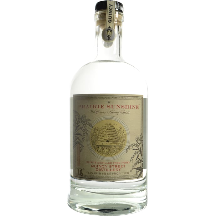 Quincy Street Distillery Prairie Sunshine Wildflower Honey Spirit