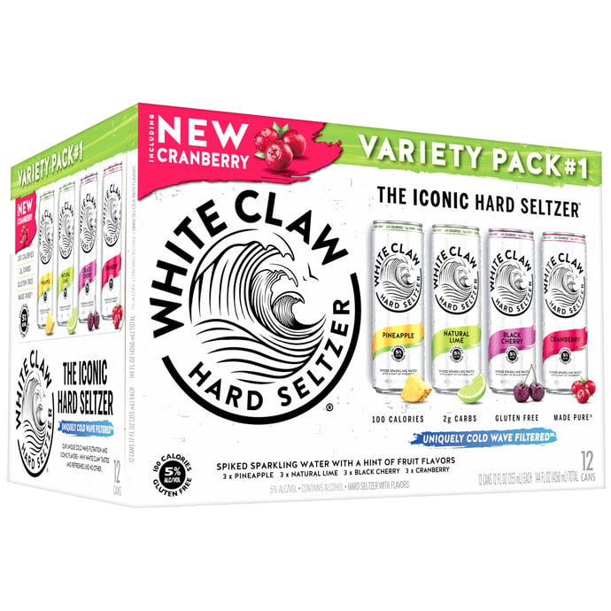 White Claw Hard Seltzer Variety Pack No. 1