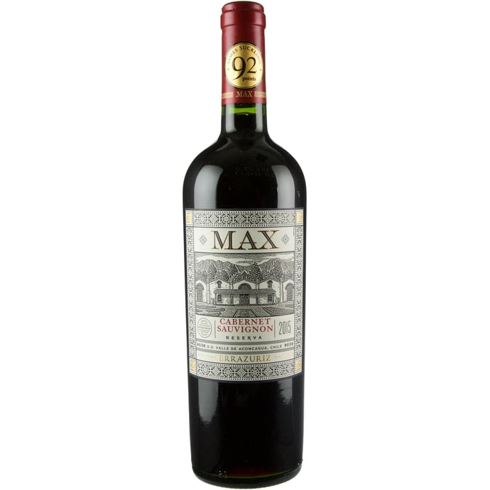 Errazuriz Cabernet Sauvignon Max Reserva 2015