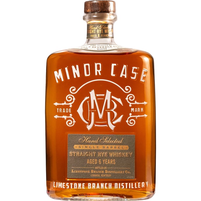 Minor Case Straight Rye Whiskey Sherry Cask Finished by Limestone Branch Distillery