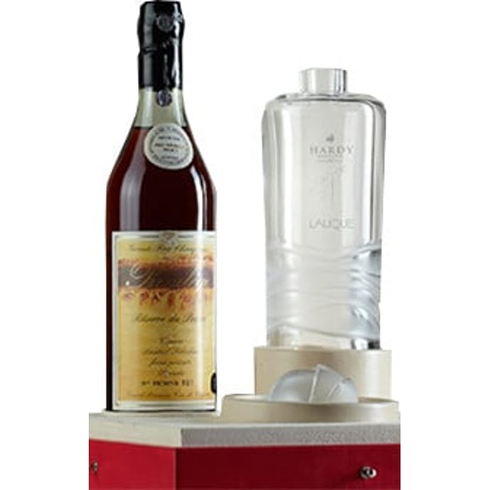 Hardy Privilege Cognac in Lalique Decanter