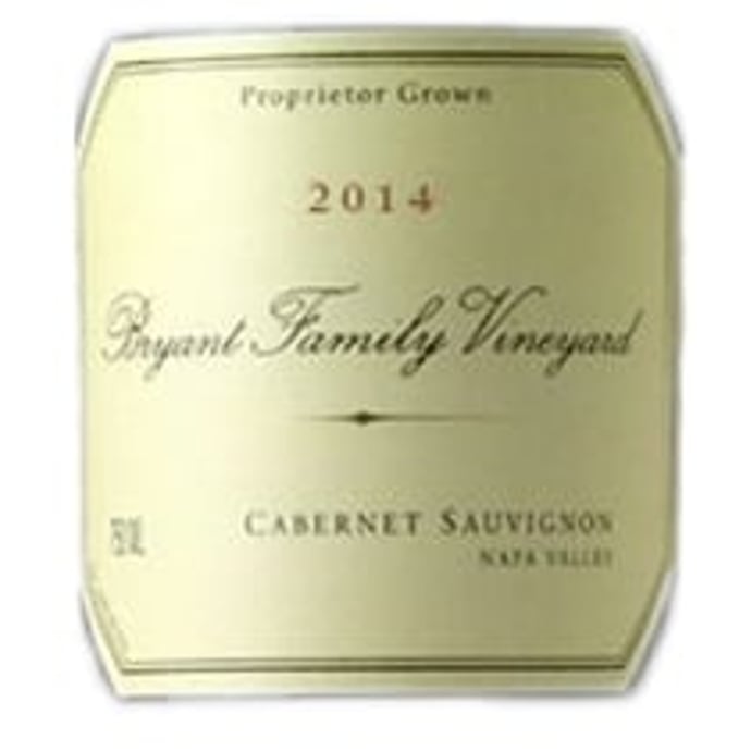 Bryant Family Cabernet Sauvignon 2014