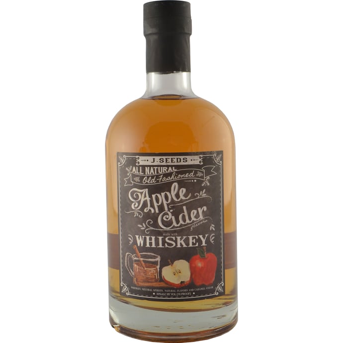 J. Seeds Old Fashioned Apple Cider Flavored Whiskey