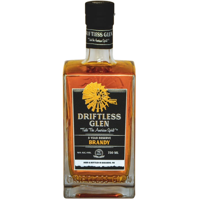 Driftless Glen Distillery 5 year old Reserve Brandy
