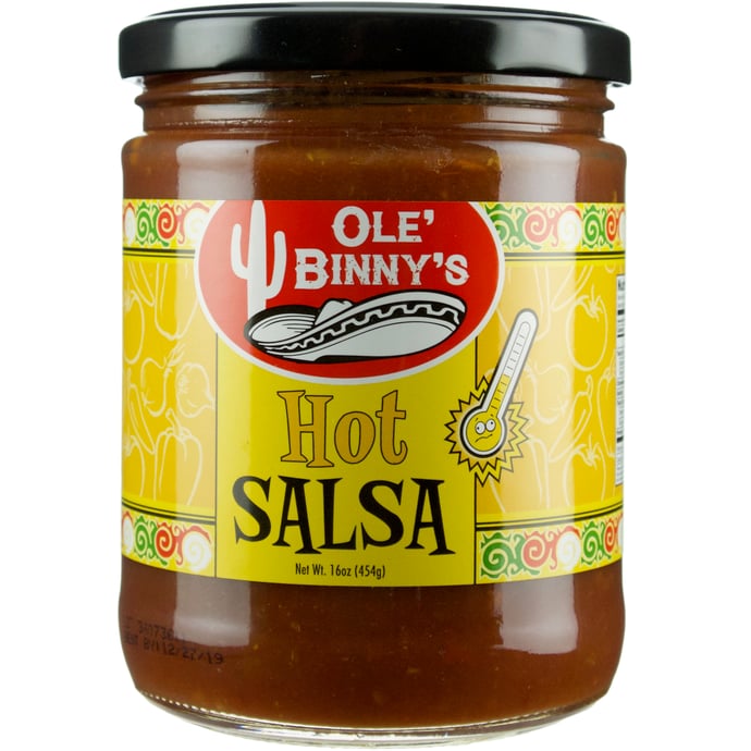 Ole` Binny's Hot Salsa