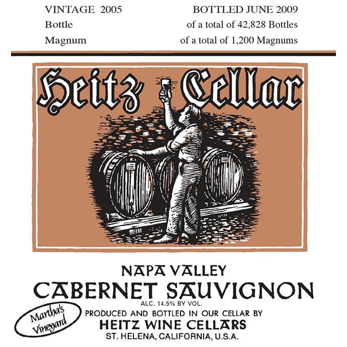 Heitz Cabernet Sauvignon Martha's Vineyard 2005