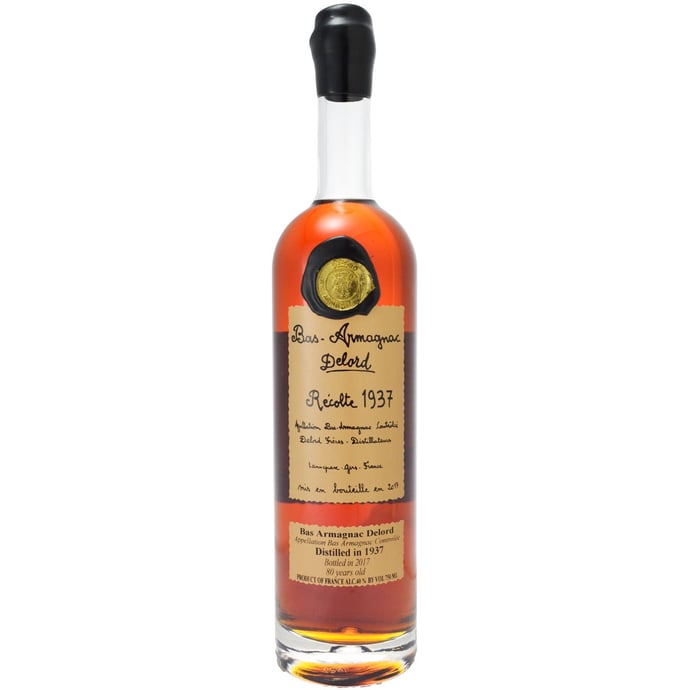Delord 80 year old Vintage Armagnac 1937
