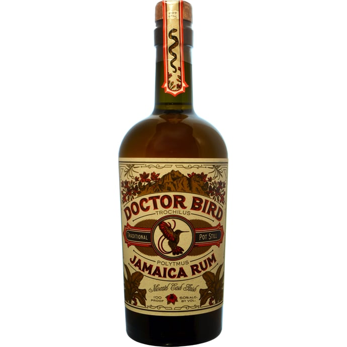Two James Doctor Bird Jamaica Rum