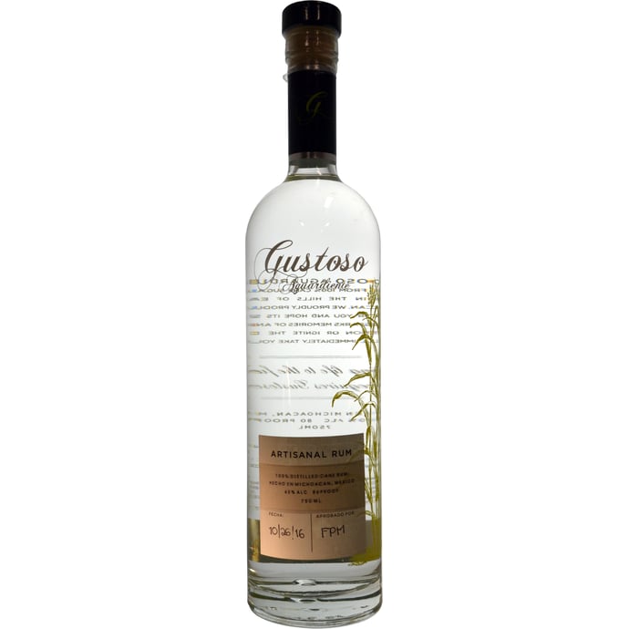 Gustoso Aguardiente Blanco Artisinal Rum