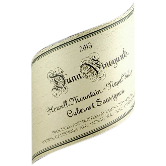 Dunn Cabernet Sauvignon Howell Mountain 2013