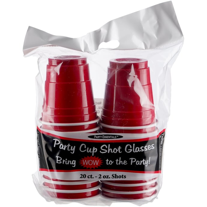 Red Party Shots