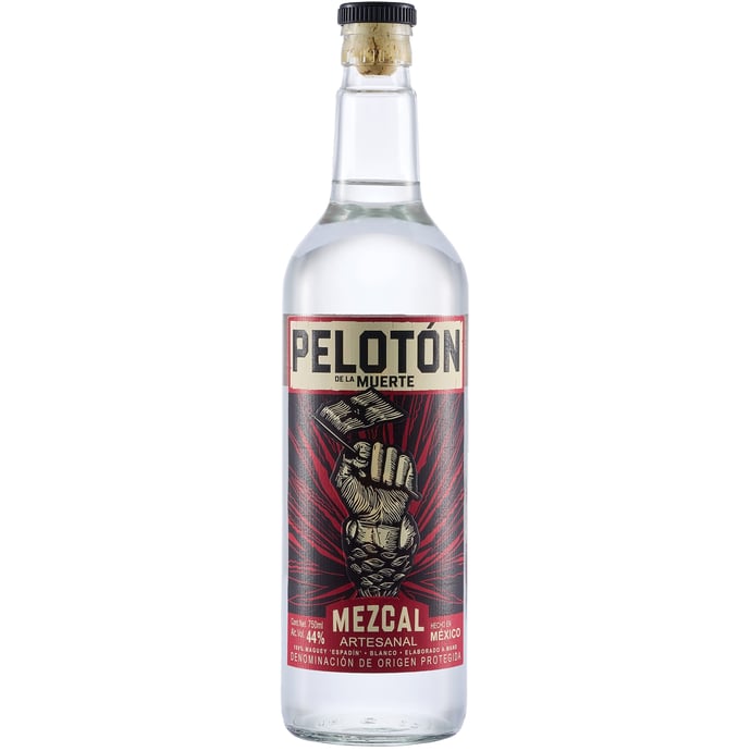 Peloton de la Muerte Mezcal Artesanal Maguey Espadin