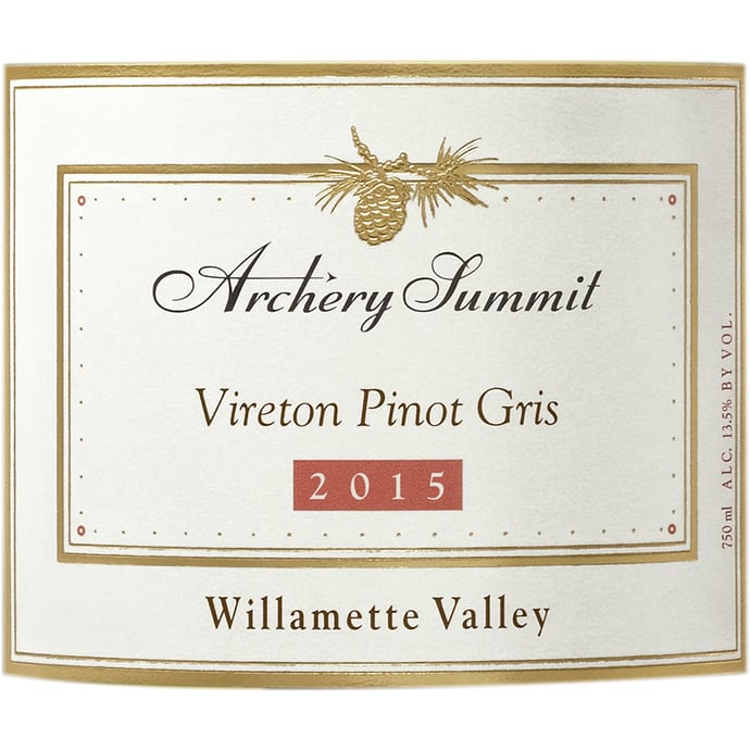 Archery Summit Vireton Pinot Gris 2023