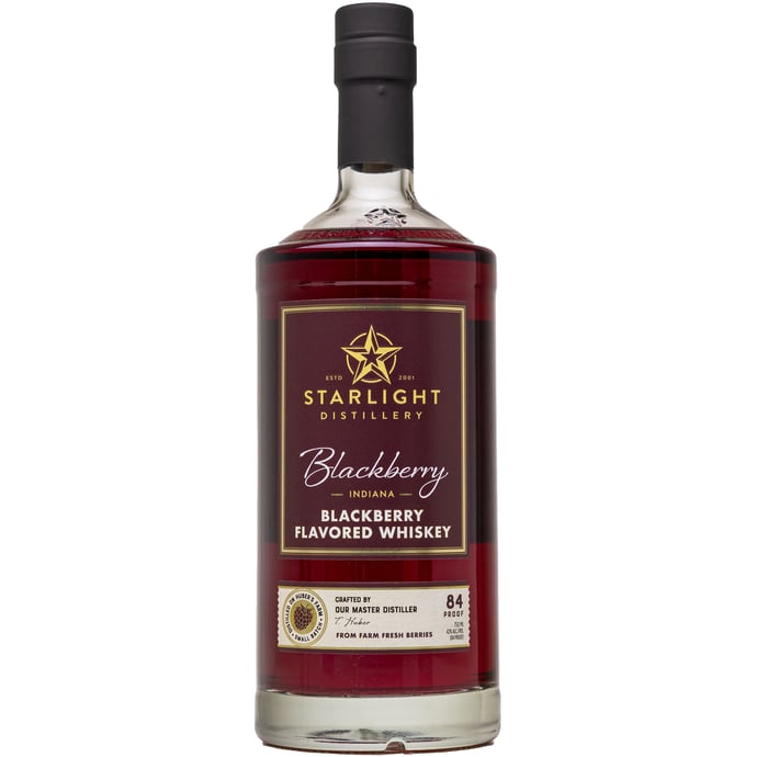 Huber's Starlight Distillery Blackberry Whiskey
